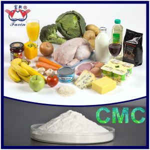 Putih CMC Selulosa Gum Powder Food Grade Carboxymethylcellulose Sodium