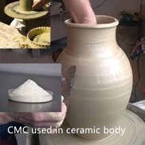 Karboksimetil selulosa natrium kelas keramik CMC CAS No. 9004-32-4