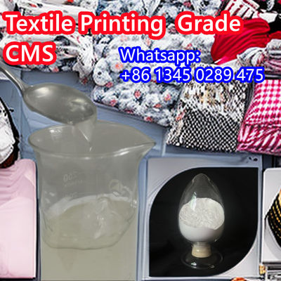 Percetakan Tekstil Karboksimetil Starch CMS Powder CAS No. 9063-38-1